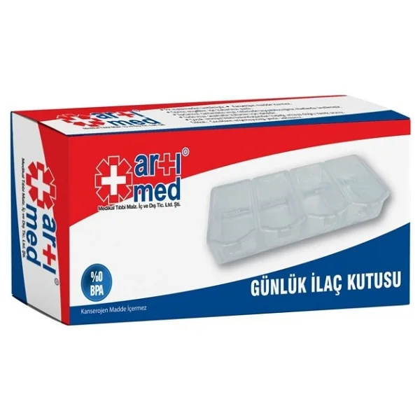 Artımed Artımed Günlük İlaç Kutusu - Görsel 2