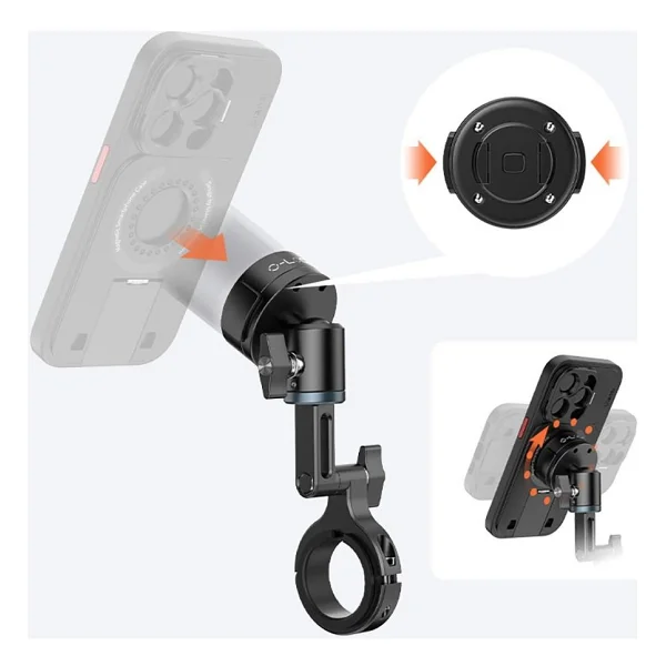 Ulanzi O-Lock II M009 Bisiklet Telefon Tutucu - Görsel 3