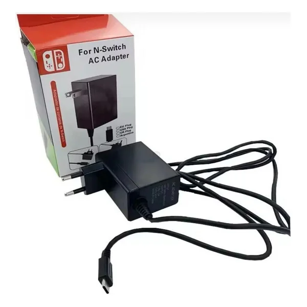 Nintendo Switch/switch Lite/switch Oled/pro Controller Uyumlu Sarj Cihazi Tv Güç Adaptörü - Görsel 6
