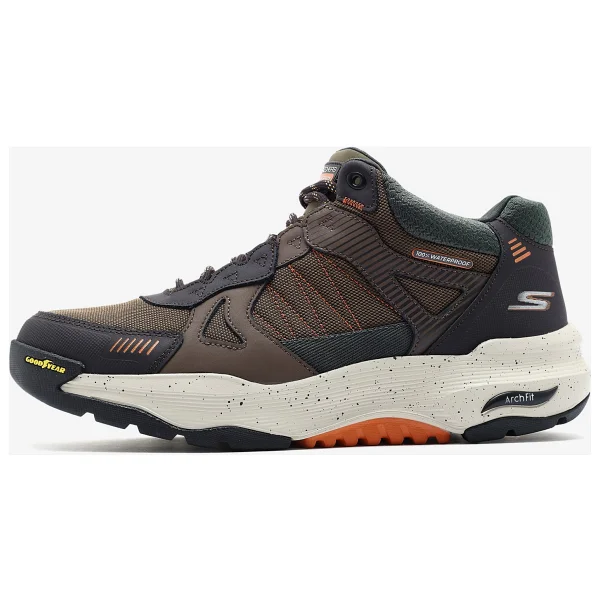 Skechers Go Walk Arch Fit 216471-OLV Su Geçirmez Haki Erkek Outdoor Bot - Görsel 7