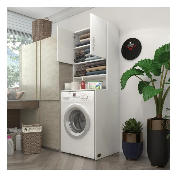 Kenzlife Hayzum 180x066x55 cm Çamaşır Makinesi Dolabı - Görsel 3