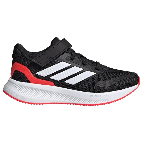 Adidas Runfalcon 5 EL JP5149 Beyaz-Siyah-Yeşil Çocuk Koşu Ayakkabısı - Görsel 7