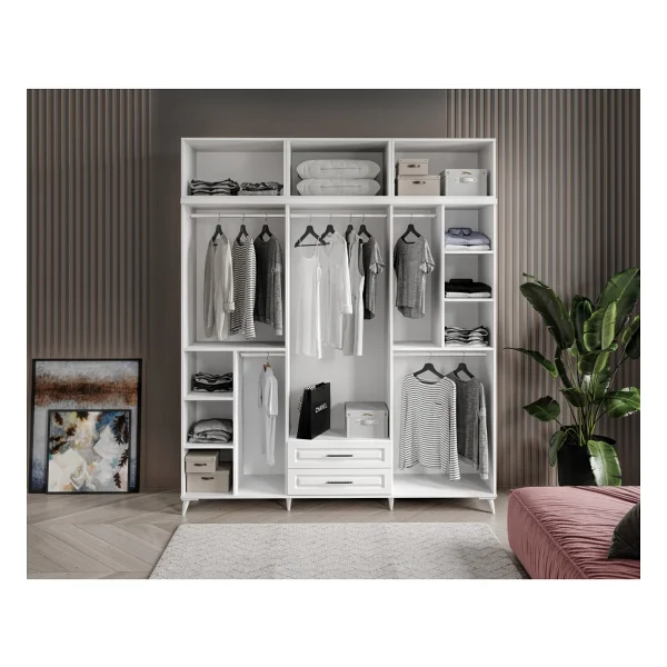 Guneystore Gözde Yüklüklü 6 Kapaklı Gardırop - Görsel 4