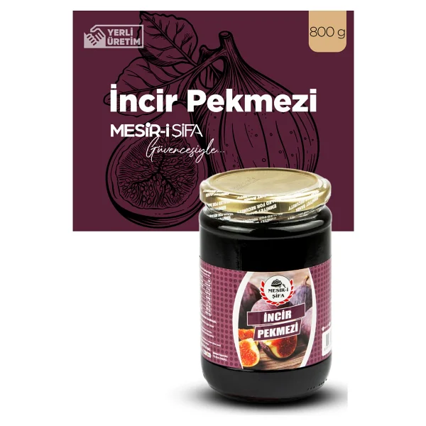 Mesir-i Şifa İncir Pekmezi 800 gr - Görsel 6
