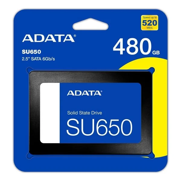 Adata SU650 ASU650SS-480GT-R SATA 3.0 2.5" 480 GB SSD - Görsel 2