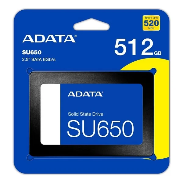 Adata SU650 ASU650SS-512GT-R SATA 3.0 2.5" 512 GB SSD - Görsel 2