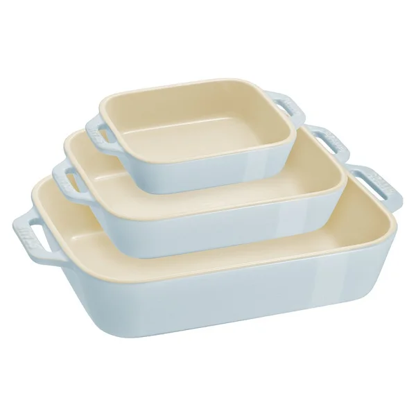 Staub Ceramique 3'lü Fırın Kabı Seti - Görsel 4