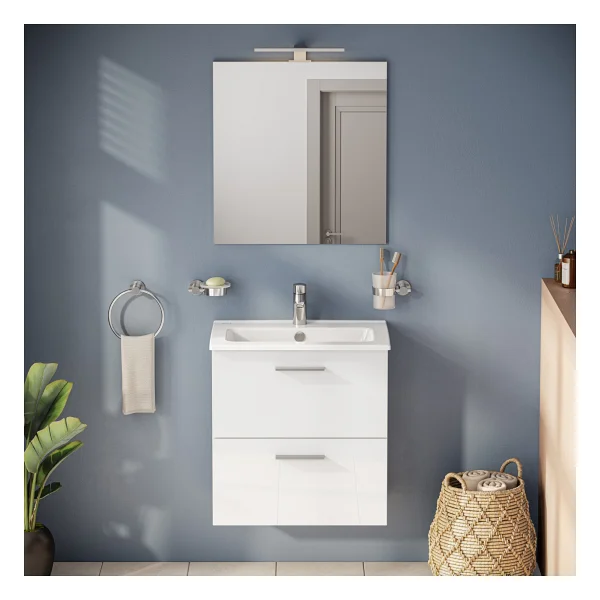 VitrA Mia 60 cm Banyo Dolabı Takımı 75021 - Görsel 4
