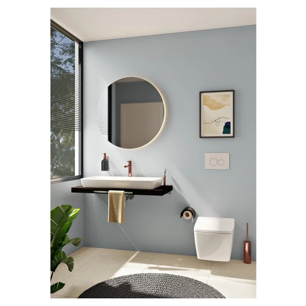 VitrA 7672B003-1685 Metropole Fresh Deterjan Hazneli 56 cm Asma Klozet - Görsel 2