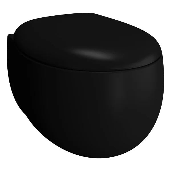 VitrA 5885B483-0559 Memoria Rim-Ex 54 cm Asma Klozet - Mat Siyah - Görsel 6
