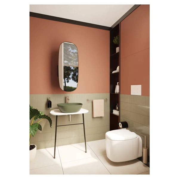 VitrA Origin A4255834 Large Çanak Nikel Lavabo Bataryası - Görsel 4