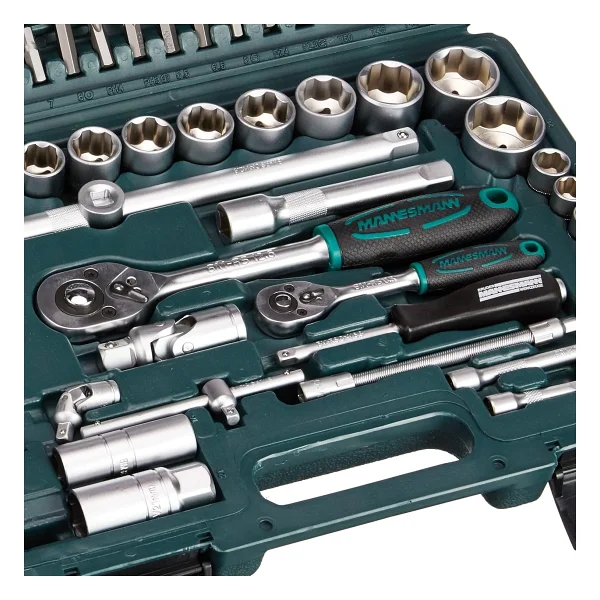 Mannesmann 2055-SL 1/4" 1/2" 94 Parça Lokma Takımı - Görsel 7