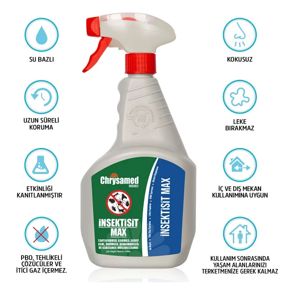 Chrysamed Max 1000 ml Kene - Bit - Spreyi - Görsel 4
