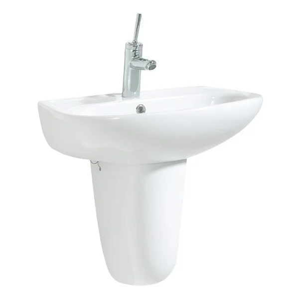 Creavit Sedef SD055 Yarım Ayak Lavabo - Görsel 4