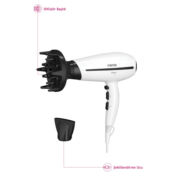 Altus AL 7044 S İyonik 2200 W Saç Kurutma Makinesi - Görsel 6