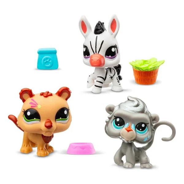 Littlest Pet Shop Minişler S2 Zoo Pets 3'lü Figür 00597 - Görsel 7