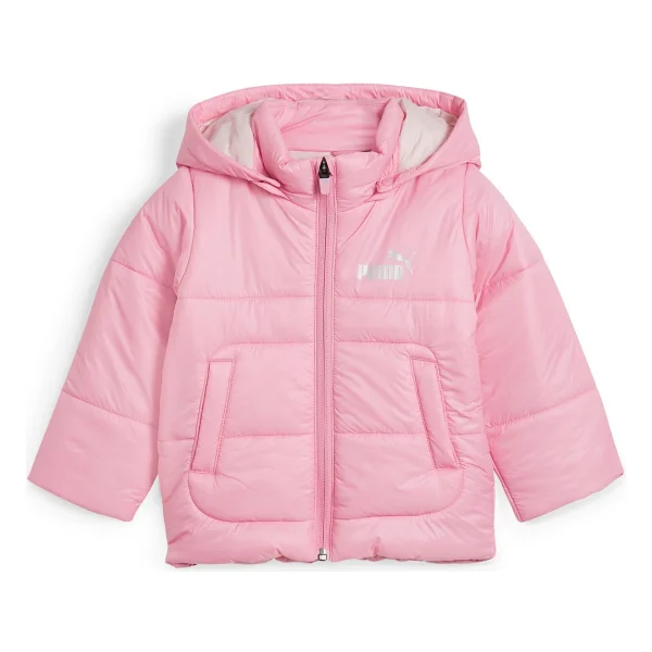 Puma Minicats 675971-24 Mavi Kapüşonlu Bebek Şişme Mont - Görsel 3