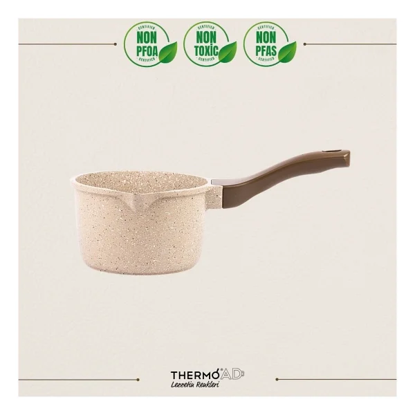 Thermoad Vizon 14 cm Döküm Granit Sosluk Sütlük - Görsel 2