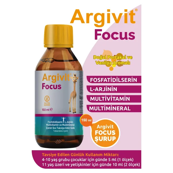 Argivit Focus Şurup 150 ml 3'lü - Görsel 9