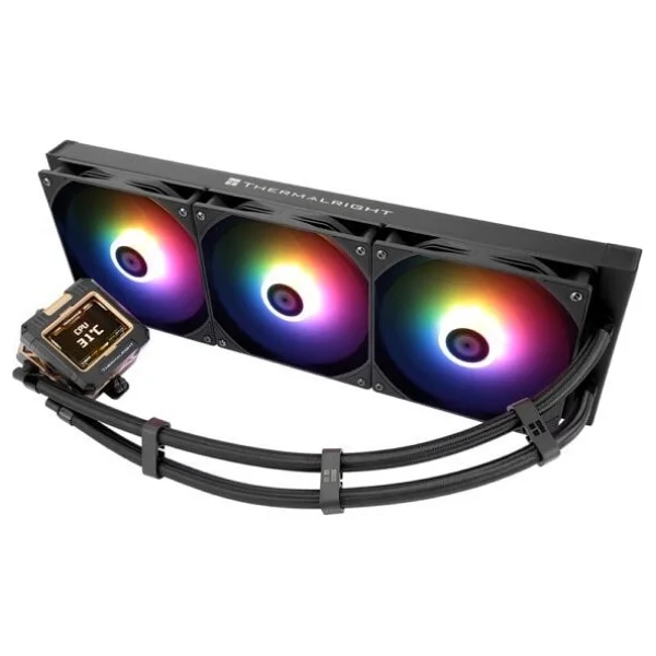 Thermalright Frozen Warframe 420 ARGB Siyah İşlemci Sıvı Soğutucu - Görsel 3