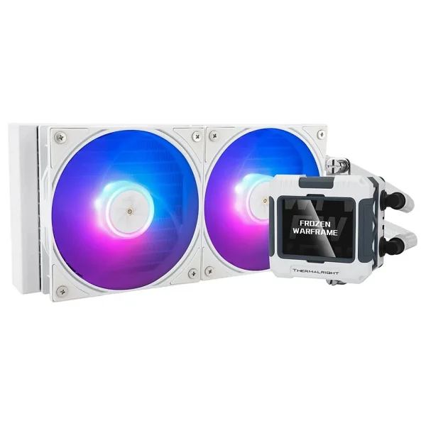 Thermalright Frozen Warframe Pro 360 ARGB Beyaz İşlemci Sıvı Soğutucu - Görsel 10