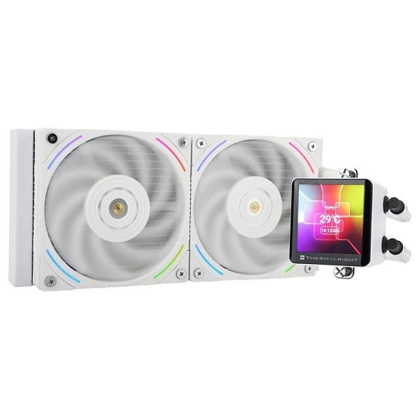 Thermalright Frozen Vision 360 v2 ARGB Beyaz İşlemci Sıvı Soğutucu - Görsel 3