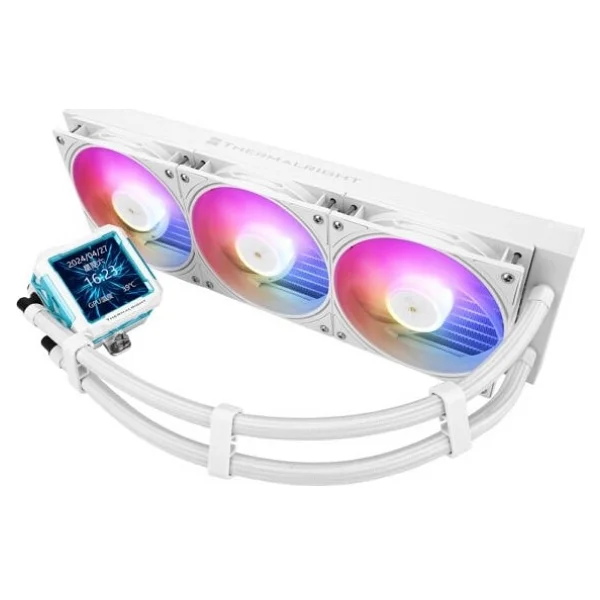 Thermalright Frozen Warframe Pro 360 ARGB Beyaz İşlemci Sıvı Soğutucu - Görsel 5