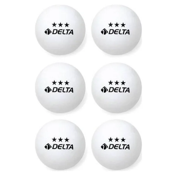 Delta Pinpon Topu 6 Adet Turuncu Cpt 294 / Masa Tenisi Topu - Görsel 5