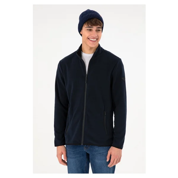 U.s. Polo Assn. Erkek Siyah Sweatshirt 50298066-vr046 Siyah - Görsel 8