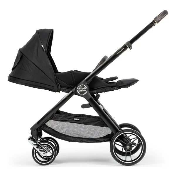 Kanz X-Go Ultimate Siyah-Silver Travel Sistem Bebek Arabası - Görsel 5