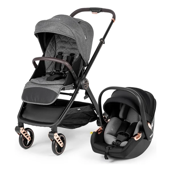 Kanz X-Go Ultimate Silver-Gri Travel Sistem Bebek Arabası - Görsel 8