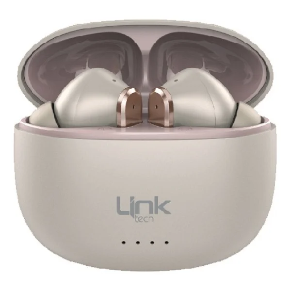 LinkTech TW37 ANC TWS Pembe Kulak İçi Bluetooth Kulaklık - Görsel 5