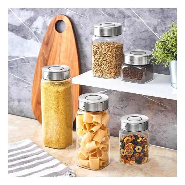 Aryıldız Timeless Square 400 ml Kavanoz - Görsel 5