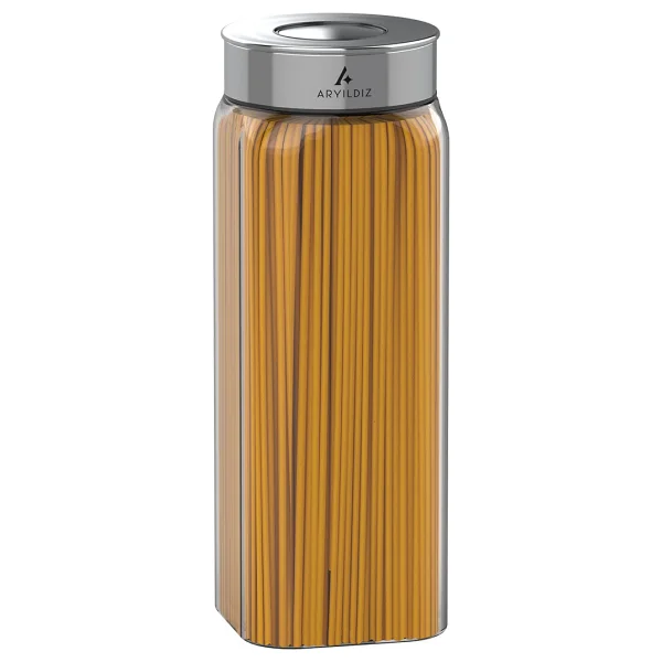 Aryıldız Timeless Square 1600 ml Kavanoz - Görsel 2