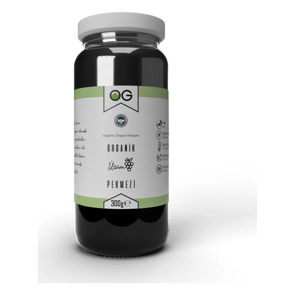OG natural Organik Üzüm Pekmezi 300 gr - Görsel 3