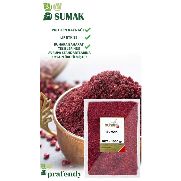 Buhara Toptan Sumak 1 KG x 10 Ad - 10 KG - Görsel 2