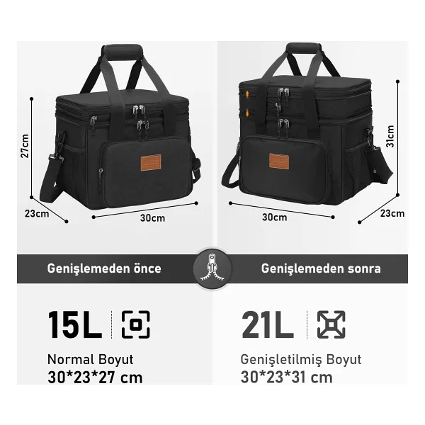 Haegs 21 lt Termos Çanta - Görsel 2