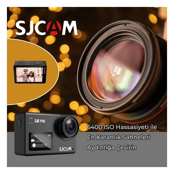 Sjcam SJ8 Pro Wi-Fi 4K Aksiyon Kamerası - Görsel 4