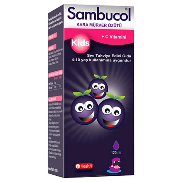 Sambucol Kids Şurup 120 ml - Görsel 2