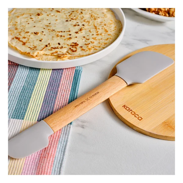 Karaca x Refika'dan Çift Taraflı Ahşap Spatula 30 cm - Görsel 3