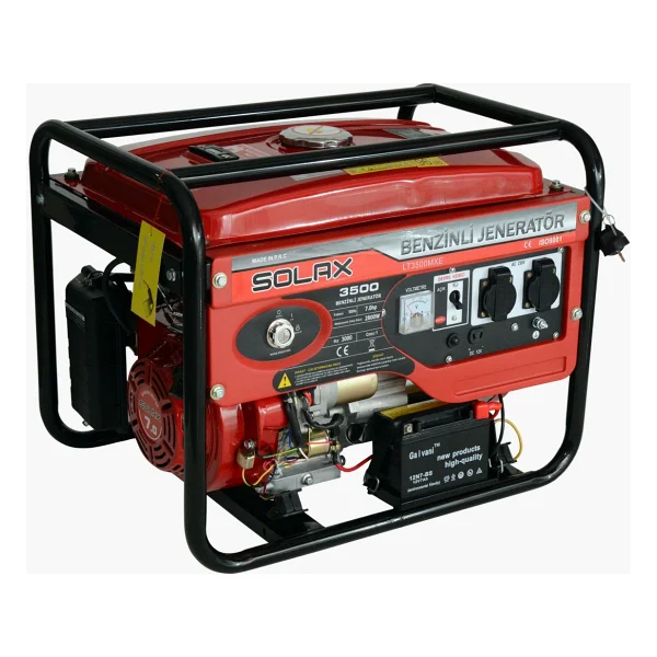 Solax LT3500 MXE 3.5 kVA Marşlı Benzinli Jeneratör - Görsel 2