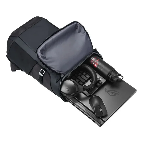 Asus Rog Ranger BP2701 17 Inç Oyuncu Bilgisayar Sırt Çantası Siyah 90XB06L0-BBP000 Notebook Çantası - Görsel 8