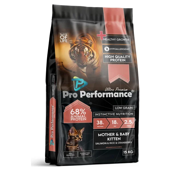 Pro Performance Mother Baby Kitten Somonlu 15 kg Kedi Maması - Görsel 2