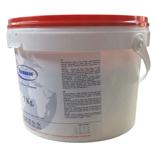 Shumanss D3 Masif Ahşap Tutkalı 3kg/galon - Görsel 5