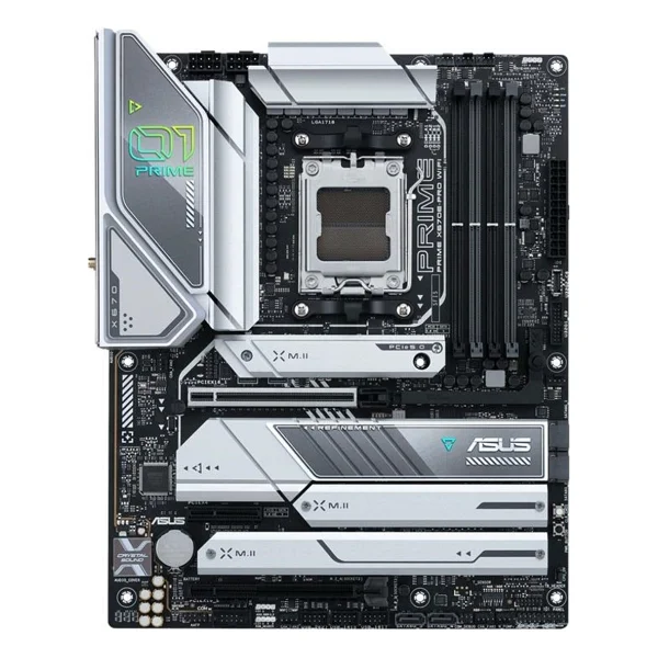Asus Prime X670E-Pro Wi-Fi AMD AM5 DDR5 ATX Anakart - Görsel 2