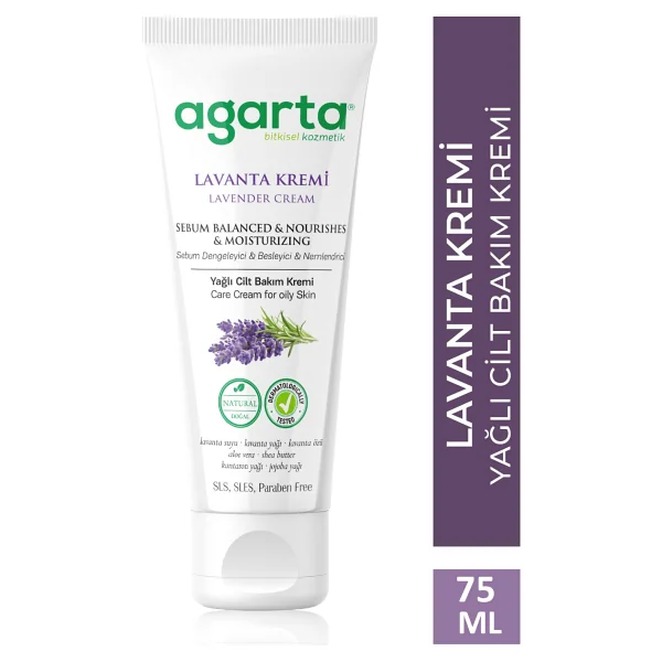 Agarta Lavanta Özlü 75 ml Cilt Bakım Kremi - Görsel 4