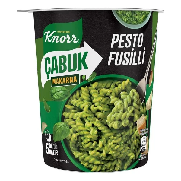 Knorr Pesto Fusilli Çabuk Makarna 65 gr - Görsel 2