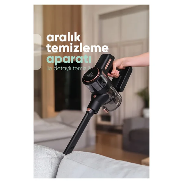 Pirantech ES411 Şarjlı Dikey Süpürge - Görsel 3