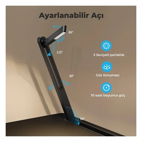 Bix Saiji K8 Ultimate Laptop Sehpası - Görsel 4