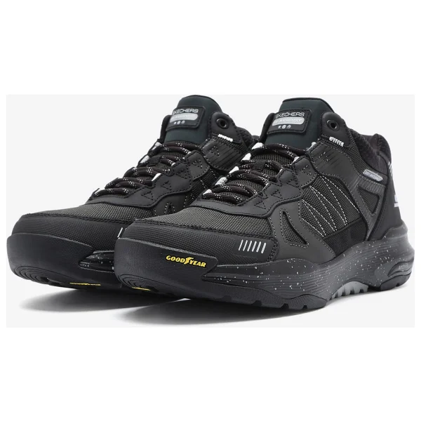 Skechers Go Walk Arch Fit 216471-BBK Su Geçirmez Siyah Erkek Outdoor Bot - Görsel 4